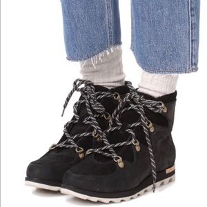 Sorel | Sneakchic Alpine Ankle Boots Black 8